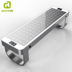Nyeste stil Solar Smart City Furniture Patio Bench til opladning af telefoner