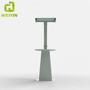 Smart solenergi USB-mobiltelefonopladningsstation til udendørs brug