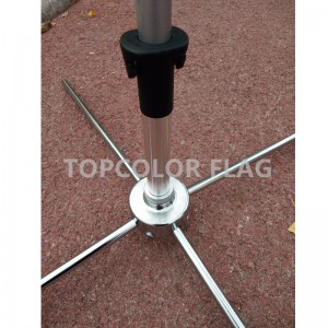 Annoncering Udendørs Fjer Flag