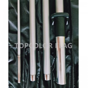 Brugerdefineret design udendørs billige bladflagg