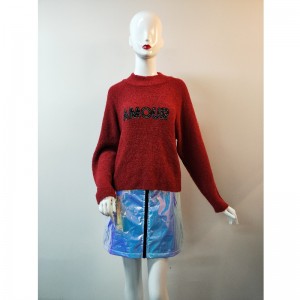 RØD LETTER PRINT SWEATER RLWS0065F