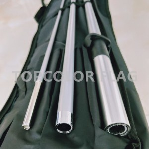 Fjer Flag Annoncer Polyester Flying Beach Banner Flag