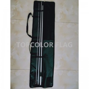 Engros 16ft strandfjerflagg i høj kvalitet med fleksibel stang
