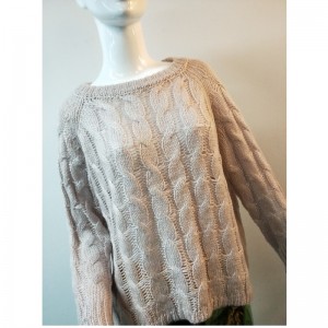 STITCH CABLE SWEATER RLWS0077F