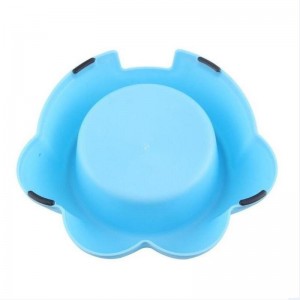 engros paw formet feeder plast rejser udendørs indendørs hund kæledyr skål