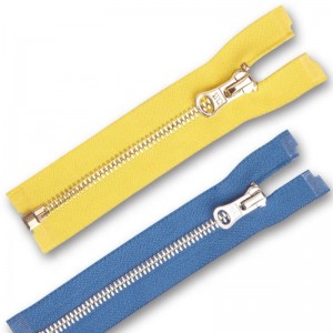 metal lynlås færdig lynlås metal lynlås lukket ende og åben ende to måder 3