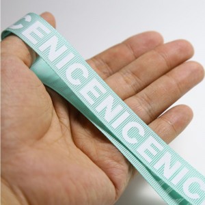 7 # ： Mode NICE 2cm Print grosgrain bånd til sportsbeklædning