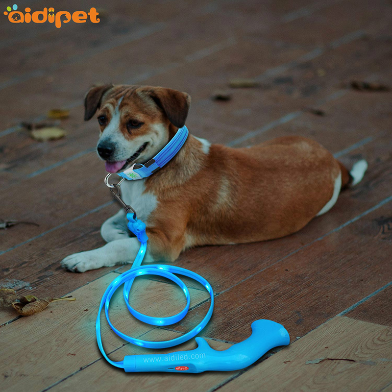Varmt sælgende produkter sikkerhed Reflekterende læder Kæledyr Hundekrage Træning Gåebånd