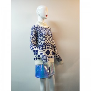 KONTROLLER PRINT DAMES SWEATER RLWS0102F