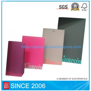 Skræddersyet papirpose med alle mulige størrelser og designs