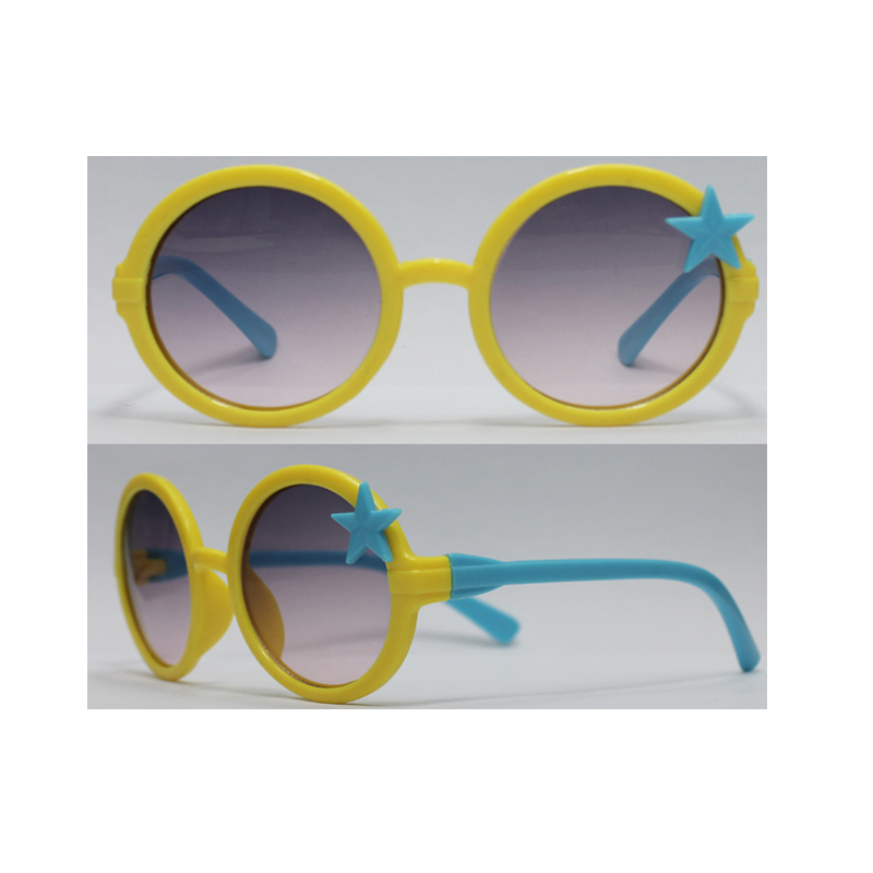 Nye Fashionable Children Plastic Solbriller, Suit til Piger, Forskellige Farver er tilgængelige