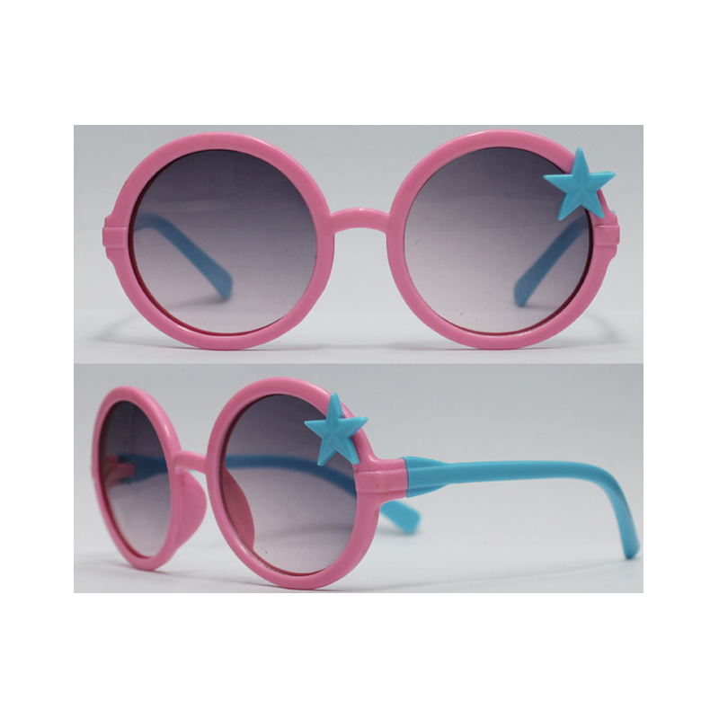 Nye Fashionable Children Plastic Solbriller, Suit til Piger, Forskellige Farver er tilgængelige