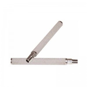 10 / 20u rustfri stål porøs diffusor til væske / gas