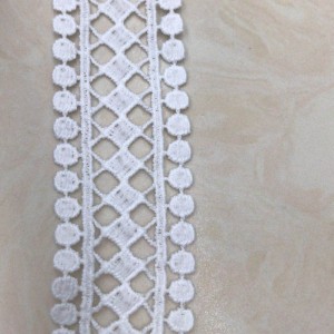 7 # blonder af mælkesilke ， Blonder af polyester / nylon ， bomuldsblonder