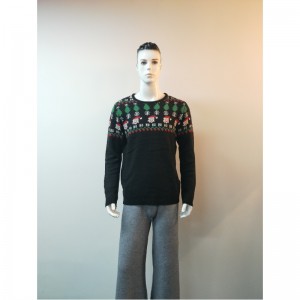 SVART CARTOON PRINT SWEATER RLMS0052F