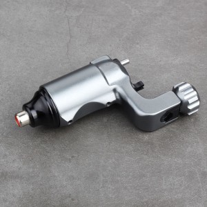 1 stk Grå ny top kvalitet RCA 3,5 mm interface tatovering roterende maskingevær pistol professionel tatovering roterende maskine maquina de tatuagem