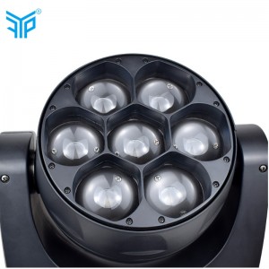 høj kvalitet 7 * 40w ledet fase væg skive lys disco lys fabrik engros