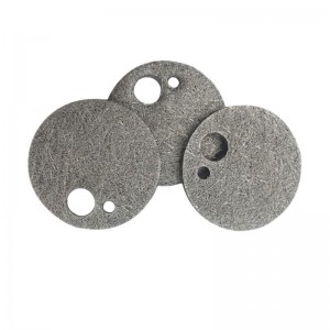 Rustfrit stål 310S fiber filt brugt til brænder