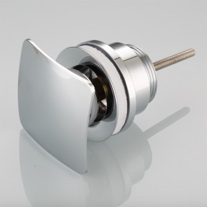 Suqare cap lavabo pop up-vaskestop til drænbassin