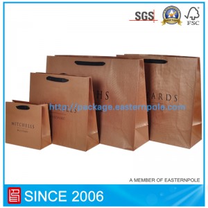 Brun skopose med tilpasset design