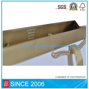 Pantonefarvepapirpose med foliestempling