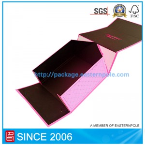 Luksus stiv sammenklappelig kasse med brugerdefineret design