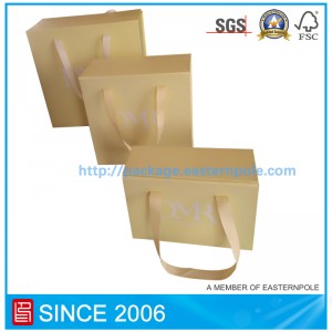 Gul sammenfoldelig magnetforseglingsemballage