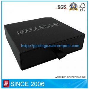 Sort stiv kartonskuffe