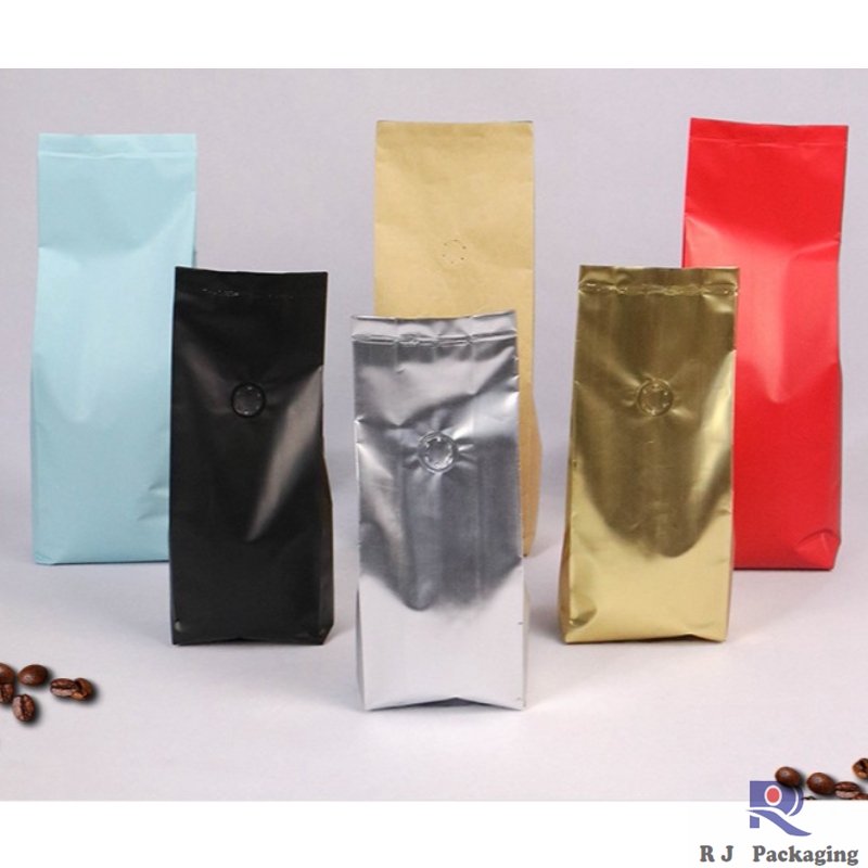 Lager og tilpasset lamineret taske til kaffe og te