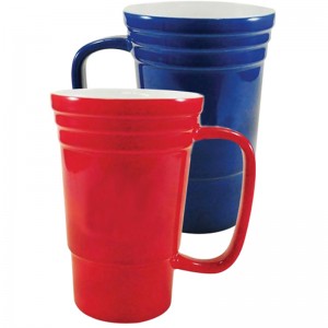 Brugertilpasset blank keramisk masse Farve Glateret keramisk kaffe Mug