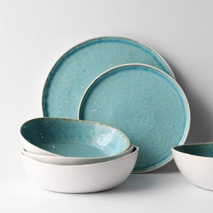 Western New Item Hotel Bone China Middag Royal Bone China