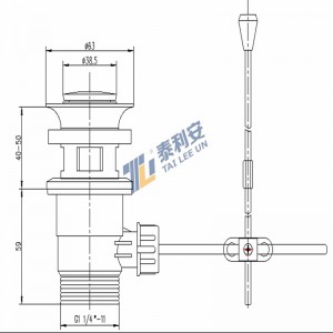 ABS pop-up-tætning tætning af bassinaffald