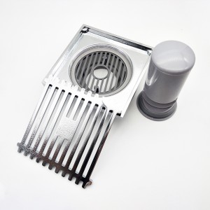 Lineært gulvafløb på badeværelset