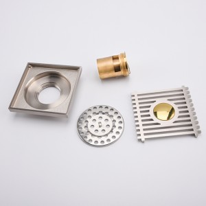 4 tommer antik anti-kakerlak gulvfældning afløb