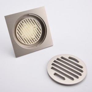 Badeværelse moderne brusegulvafløbssil