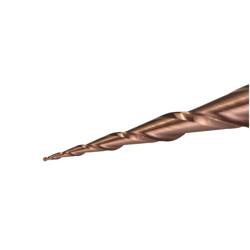 Tapered Ball Nose End Mill 1/4 