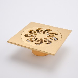 Nikkel bronze automatisk safon gulvafløb