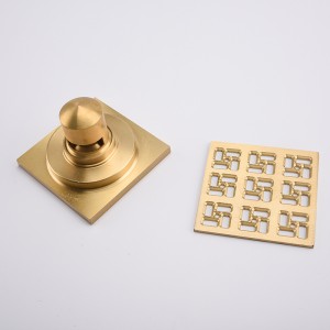 Lavt afløbsbruser i betongulv