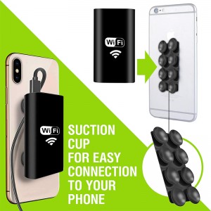 Trådløst endoskop 2,0 megapixels HD WiFi Borescope Mikrogrænseflade Vandtæt inspektion Snake Camerafor Android, iOS og Windows, iPhone, Samsung, Tablet, Mac