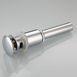 Sanitærartikler rund big cap messing klik klack pop up affald til bassinet