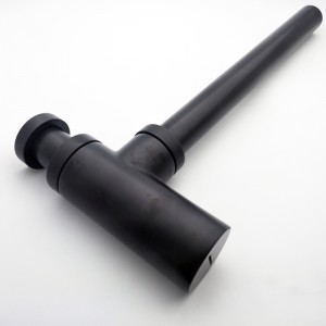 Messing sort flaske sifon VVS fælde