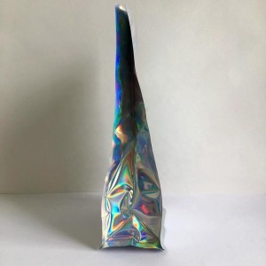 Brugerdefineret trykt OEM-logo Laser Film Stand-up taske