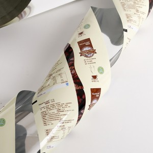 Brugerdefineret udskrivning aluminiumsfolie kaffe emballagefilm