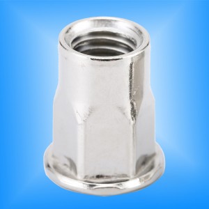 Fladt hoved indvendig hex krop