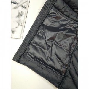 NAVY HOODED PUFFERJakke RLMPC0010