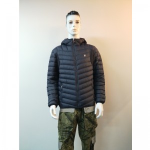 NAVY HOODED PUFFERJakke RLMPC0013