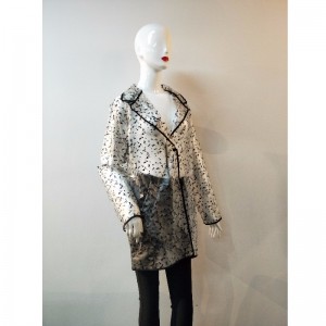 DAMES BLACK DOT TPU JACKET RLWTJ0002