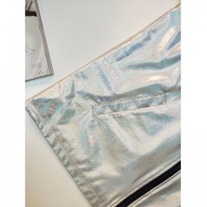 DAMES SØLVFARVERET JAKKE RLWJ0003