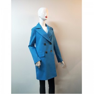 DAMES BLÅ TRENCHJakke RLWJ0014