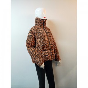 DAMES PUFFER COAT MED HØJ STAND KRAFT RLWPC0009